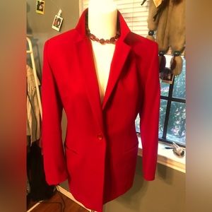 Hugo Buscati Collection size 12 Red Blazer